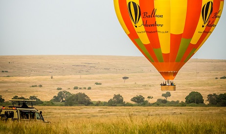 balloon flight masai mara