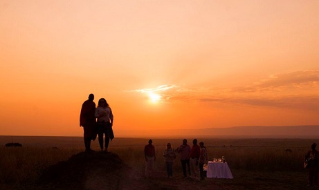 sundowner activity masaimara kenya